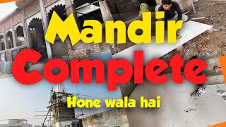 Mandir complete ho gya 🥳🥳| muhrat ki date final 🎉| vlog #vlog