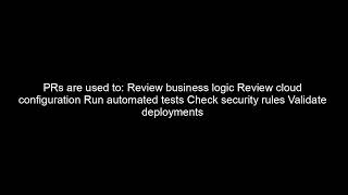 Git Workflow for Cloud Applications