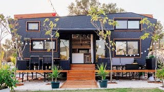 ABSOLUTELY GORGEOUS TECHNOLOGICAL AND LUXURY DESIGNED TINY HOME