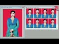 create passport size photo in adobe photoshop 7.0 एडोब फ़ोटोशॉप में पासपोर्ट आकार फोटो बनाएं