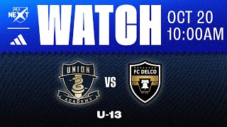 Philadelphia Union Academy U-13 vs. FC Delco [10.20.24]