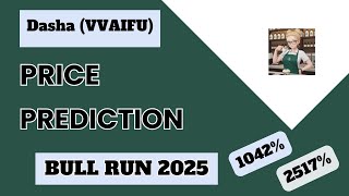 Dasha (VVAIFU) Price Prediction For Bull Run 2025 | Vvaifu Price Targets 2025 #dasha #vvaifu