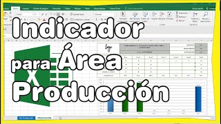 Como hacer un Indicador en Excel para el área de Produccion