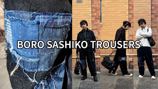 Yohji Yamamoto S'yte x Kuon - Boro Sashiko Jacquard Trousers - Review / On Body / Styling