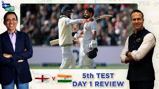 Cricbuzz Chatter: #ENGvIND, 5th Test, Day 1 Review ft. Harsha Bhogle & Michael Vaughan