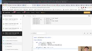 Leetcode - LRU Cache (Python)