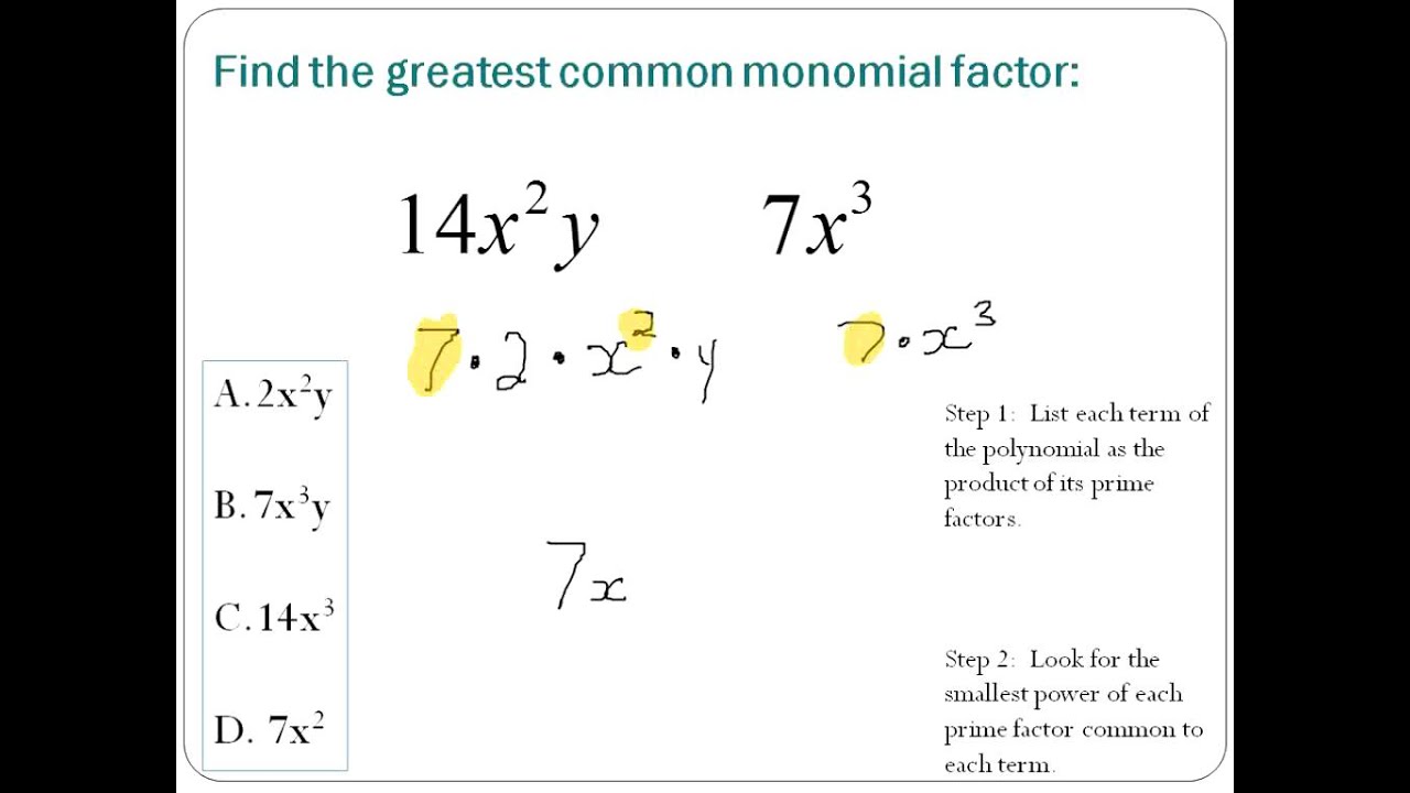 Least Common Multiple With Variables