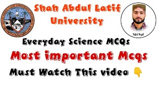 SHAH ABDUL LATIF PRE-ENTRY TEST PREPARATION |EVERYDAY SCIENCE MCQ’s | MUST WATCH |EDUCATION PLATFORM