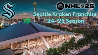 NHL 25 | Kraken Franchise 24-25 Season | San Jose Sharks (11-15-0) @ Seattle Kraken (17-6-1)