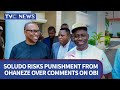 ISSUES WITH JIDE: Obidients Descend on Soludo Over Anti-Peter Obi Comment