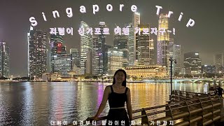 미친 물가의 싱가포르에서 이틀 알차게 여행하기 | Singapore Trip | 세계여행 싱가포르Singapore 🇸🇬