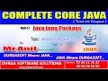 Core Java - Java.Lang.Package - Introduction and Object class Part-2