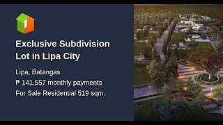 Exclusive Subdivision Lot in Lipa City