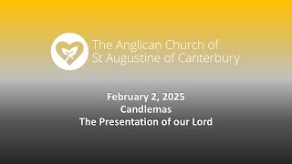 St Augustine Candlemas Presentation 20250202