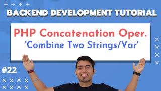 PHP Concatenation Operators | PHP concatenate string and variable | PHP Tutorial in Hindi 2020