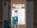 Apple iPhone 13 vs Nothing Phone 1