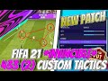 FIFA 21 *SUPER OVERPOWERED* 433 (2) BEST CUSTOM TACTICS/INSTRUCTIONS POST PATCH!! | FUT 21