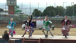 Fanny Aubret (243) won the Highland Fling at Burntisland games 2018