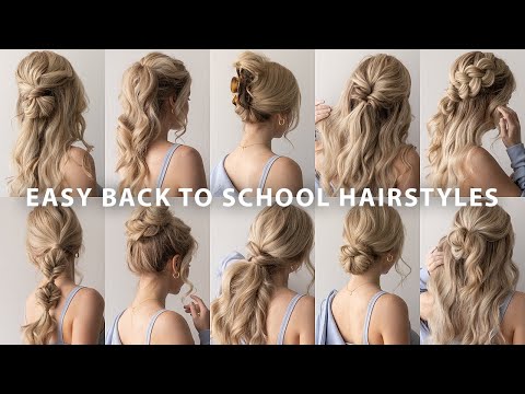 20 Quick and Easy Hairstyles for Long Hair with Video Tutorials