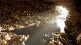 Unreal Engine 5 Realistic Cave Design Photogrammetry
