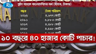 কার্যকর উদ্যোগের অভাবে ফেরত আসছে না, পাচারের অর্থ | Money Laundering | Rtv News