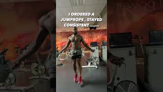 JUMP ROPE - BODY TRANSFORMATION - WORKOUT- WEIGHT LOSS JOURNEY #shorts #jumprope #weightloss #fit