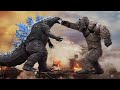 SH MonsterArts Godzilla Vs Kong 2021 Kong and Godzilla Toys Review