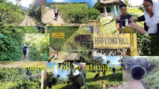 27th VLOG | Haflong Hill Station to Jatinga | British era Railway track | Enjoying Coconut 🥥 water