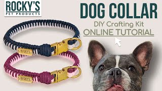 DIY Dog Collar | Make Your Own Macrame Dog Collar