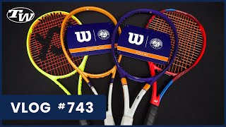 Tennis Racquets for everyone! Including extended, vintage, new tech, new cosmetics & more! VLOG #743