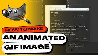 GIMP: Create Text That Pops in as an Animated GIF