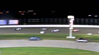 Brendon Gemmill finishes 2nd in feature-Dodge City-9/29/12-Part 3