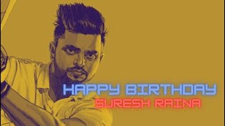 Happy Birthday Suresh Raina | Suresh Raina birthday WhatsApp status 2024 | BK Mediaworks