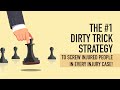 The #1 Dirty Trick Strategy To SCREW Injured People In EVERY Injury Case! [Call 312-500-4500]