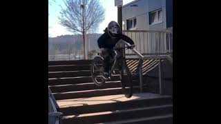 ⚡️Kid Sends Stair Gap😱