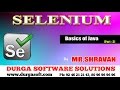 Selenium Basics of Java Part  - 3 by Sharvan