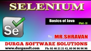 Selenium Basics of Java Part - 3 by Sharvan