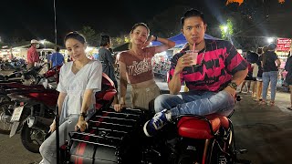 รถSide Car พาเมียเที่ยวตลาดโต้รุ่งองค์พระปฐมเจดีย์