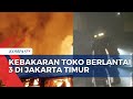 Kebakaran Toko di Jaktim, 30 Personel Pemadam Kebakaran Diterjunkan ke Lokasi