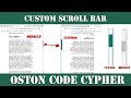 Learn how to create a custom scrollbar with CSS.