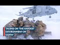 Commando Helicopter Force learn to fight in extreme Arctic conditions