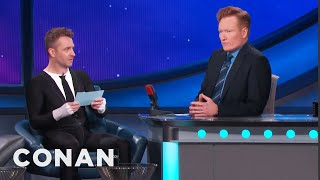 Chris Hardwick Gives Conan A Comic-Con® Citizenship Test | CONAN on TBS