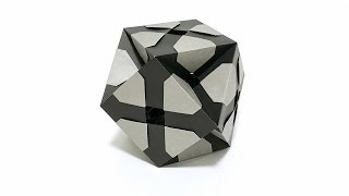 くすだま折り紙「XC立方八面体」折り方｜Kusudama origami \