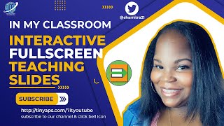Interactive Fullscreen Teaching Slides