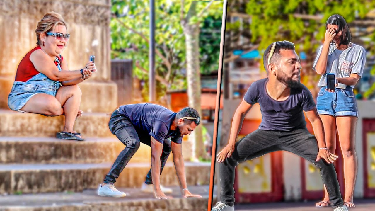 Gravando Tiktok Pegadinha Youtube