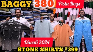 😱PISTABOYS Diwali Offer 2024💥Rs.399 Premium Stone Shirts | Premium Baggy Rs. 380🔥|  Rani's Vlogs