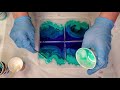 117 resin wave coasters resin art coaster tutorial resinart rezinarte colourarte geode