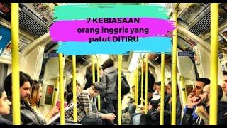 Kebiasaan orang inggris yang patut ditiru