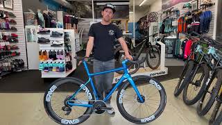 Enve Custom Road Bike is here - made in the USA - all custom geometry and custom paint!