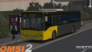 Omsi 2 - Ahlheim Laurenzbach Updated - Line 28 - Iveco Crossway LE 12